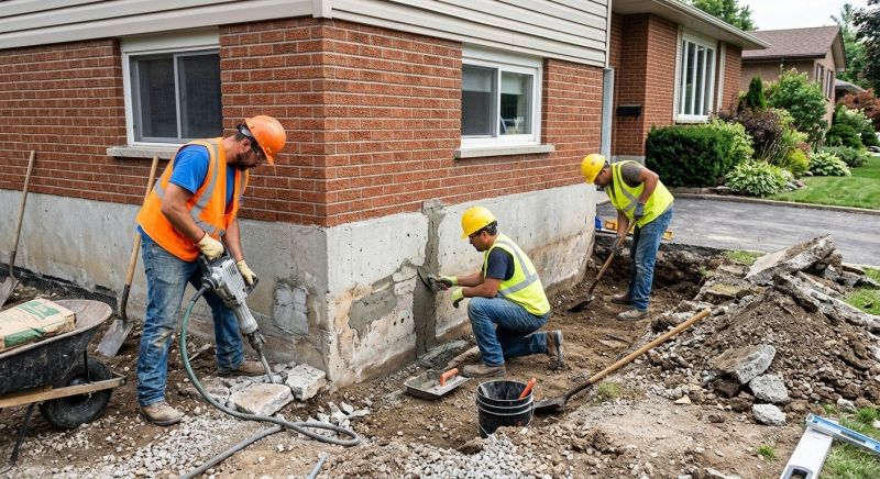 Foundation Repair in Oxford, MI