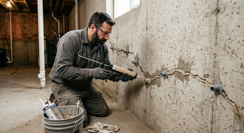 Basement Foundation Repair in Clarkston, MI