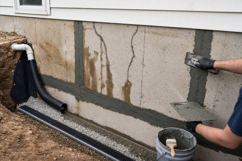 Basement Foundation Repair in Davison, MI
