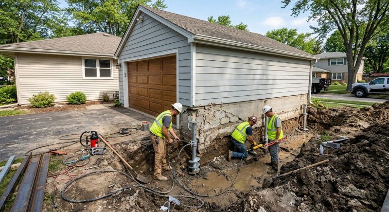 Basement Foundation Repair in Ortonville, MI