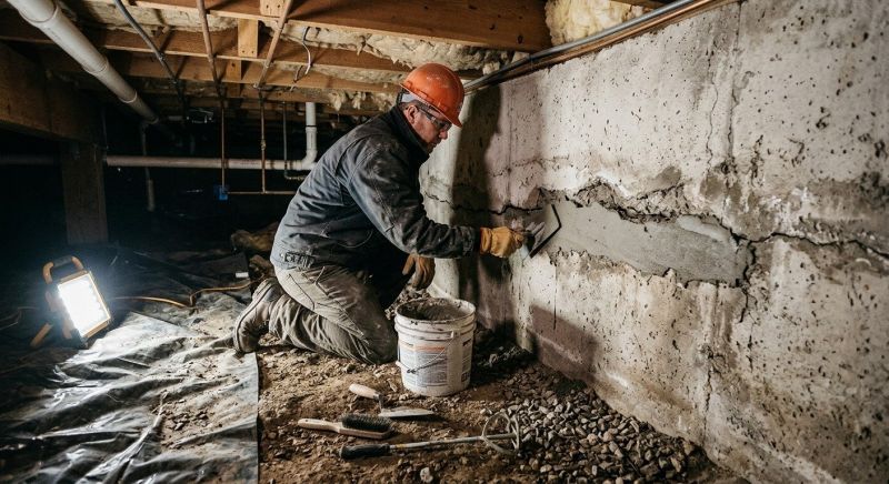 Basement Foundation Repair in Utica, MI