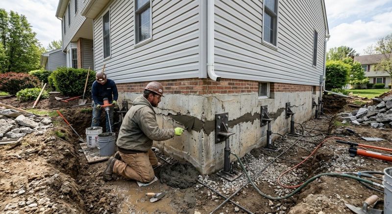 Basement Foundation Repair in West Bloomfield, MI