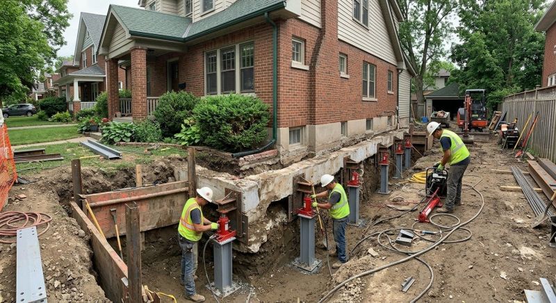 Basement Underpinning in Oxford, MI