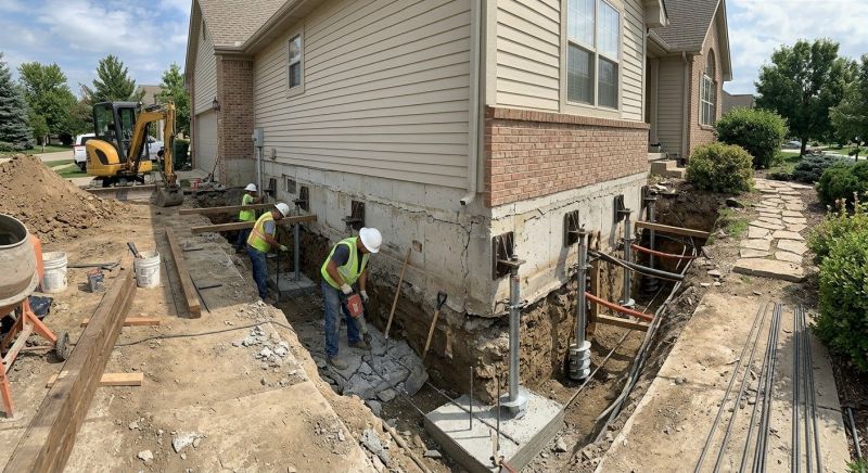 Basement Underpinning in Oxford, MI