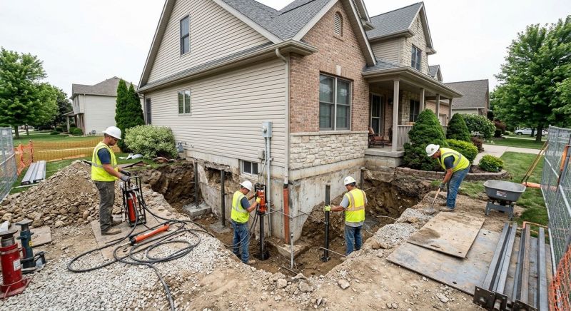 Building Foundation Repair in Rochester, MI