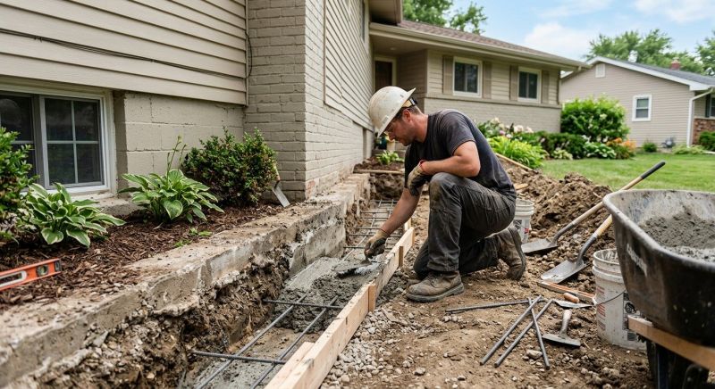 Concrete Foundation Repair in Commerce Township, MI