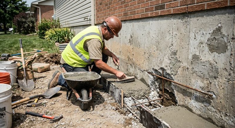 Concrete Foundation Repair in Imlay City, MI