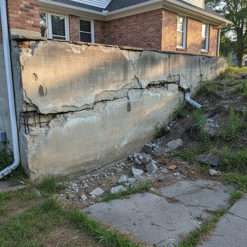 Cracked Foundation Repair in Columbiaville, MI