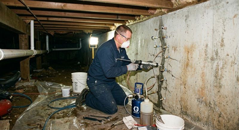 Crawlspace Foundation Repair in Imlay City, MI