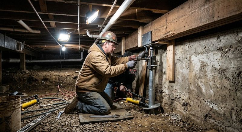 Crawlspace Foundation Repair in Lapeer County, MI