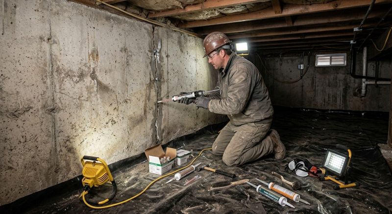 Foundation Damage Repair in Columbiaville, MI