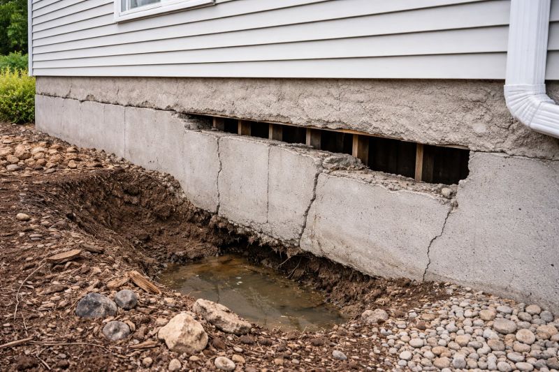 Foundation Damage Repair in Genesee County, MI