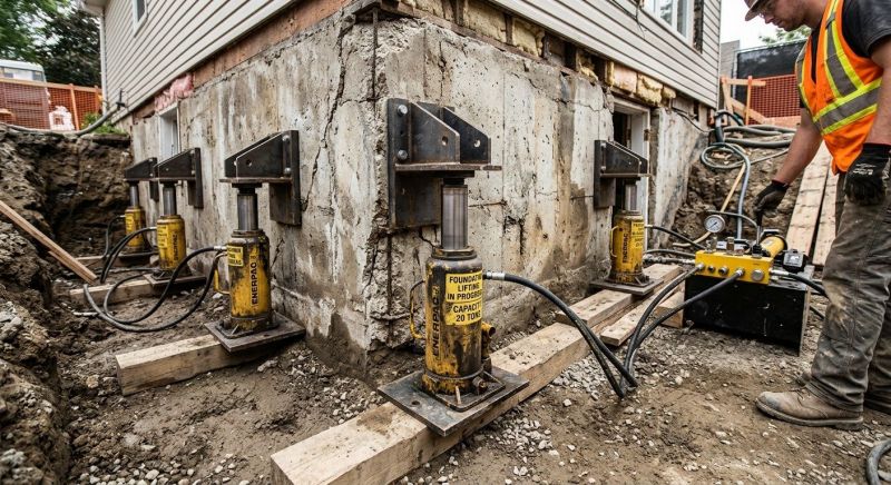 Foundation Jacking in Almont, MI