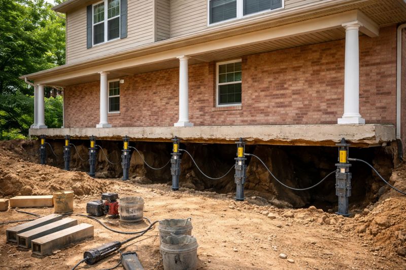 Foundation Jacking in Commerce Township, MI