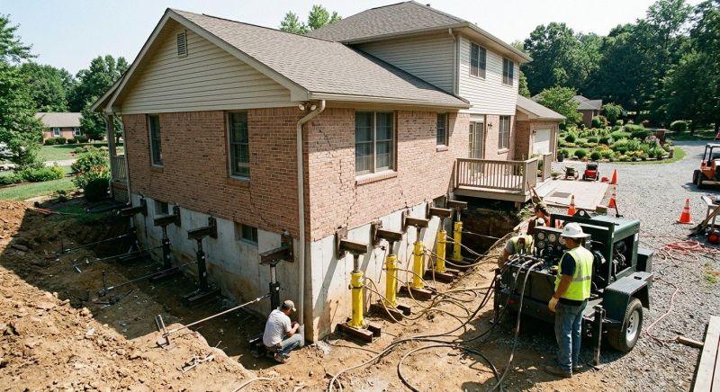 Foundation Jacking in Commerce Township, MI