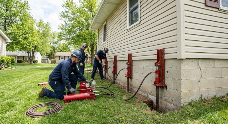 Foundation Jacking in Oxford, MI