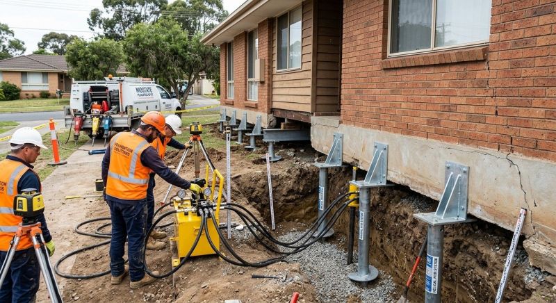 Foundation Jacking in Macomb, MI