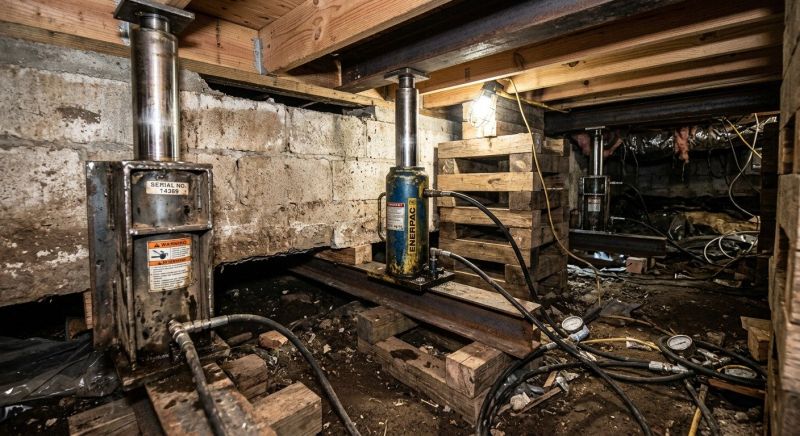 Foundation Jacking in Richmond, MI