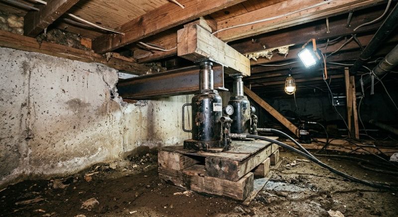 Foundation Jacking in Richmond, MI