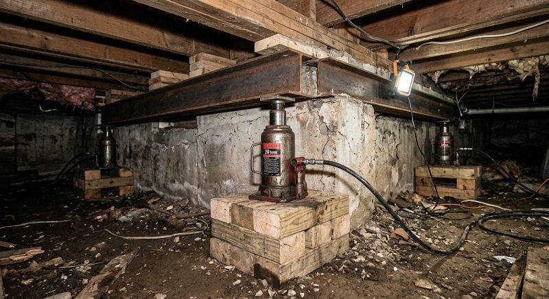 Foundation Jacking in Waterford, MI
