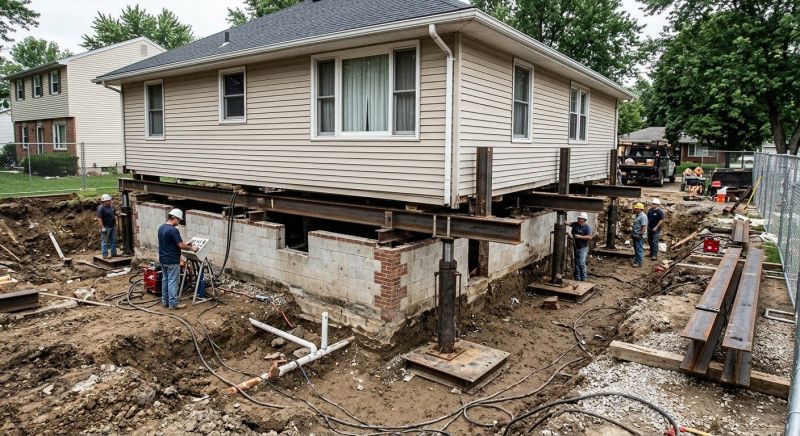 Foundation Lifting in Genesee County, MI