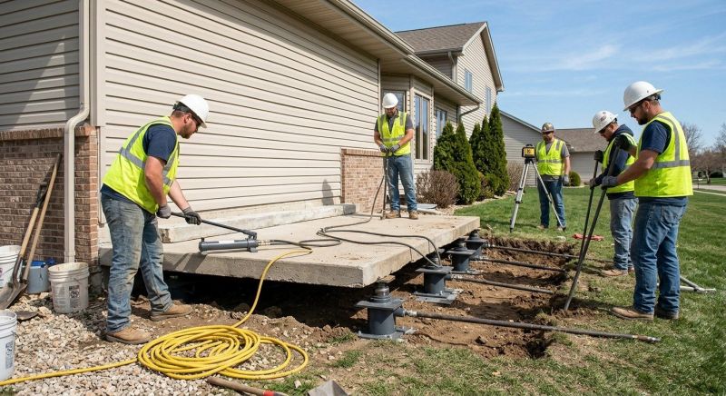 Foundation Lifting in Richmond, MI