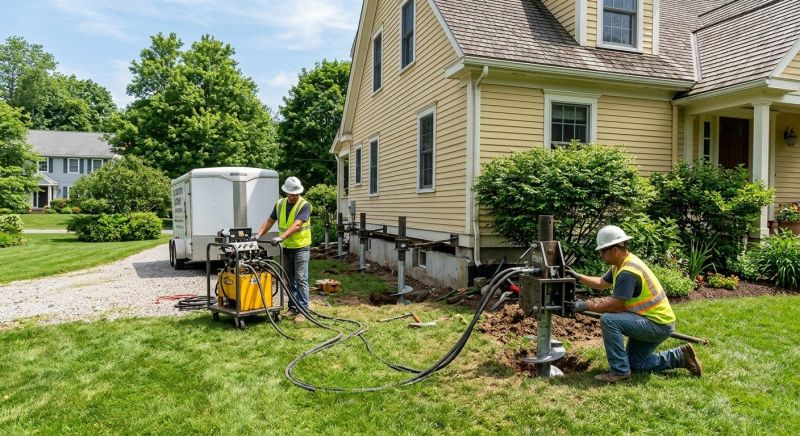 Foundation Lifting in Troy, MI