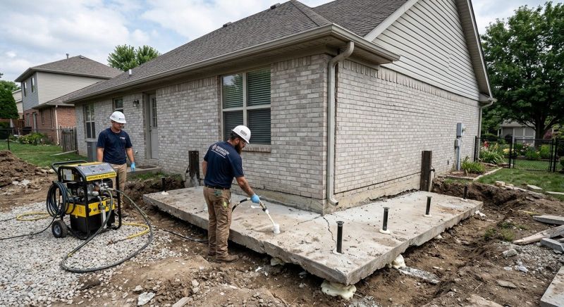 Foundation Lifting in Utica, MI