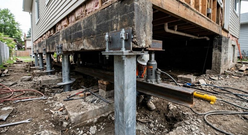 Foundation Raising in Goodrich, MI