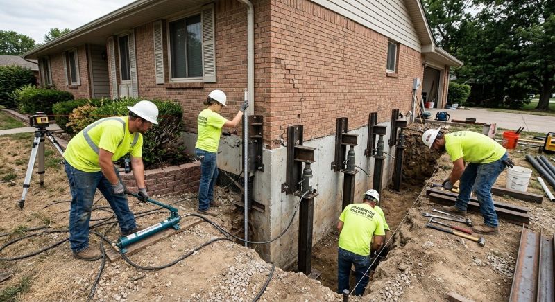 Foundation Raising in Holly, MI