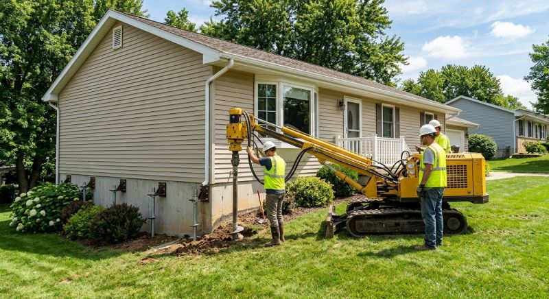 Foundation Raising in Ortonville, MI