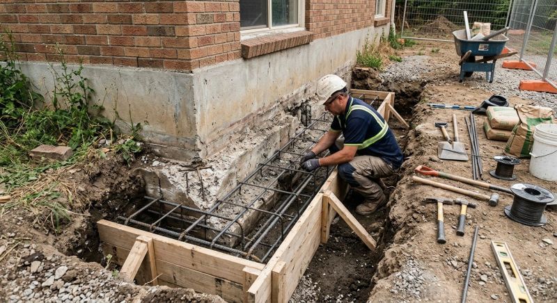 Foundation Repair in Bloomfield Hills, MI