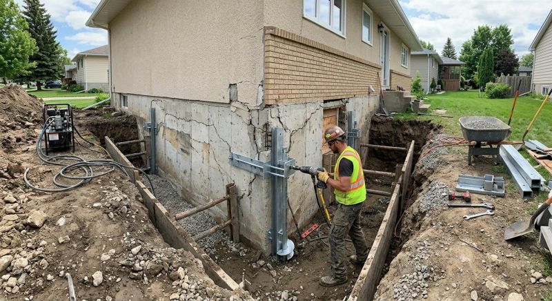 Foundation Repair in Clinton Township, MI