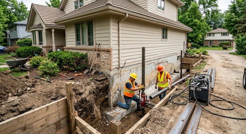 Foundation Repair in Davison, MI