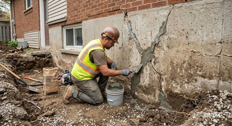 Foundation Repair in Goodrich, MI