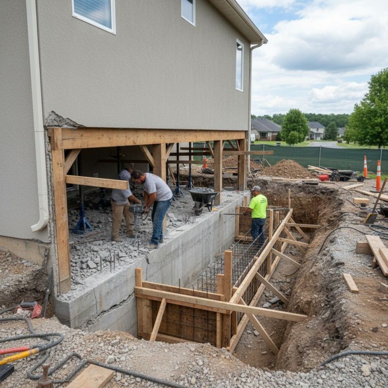 Foundation Repair in Lake Orion, MI