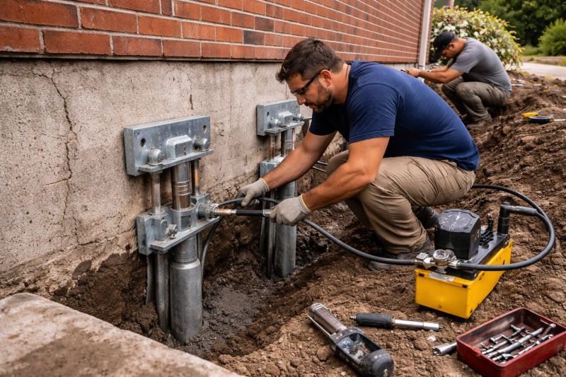 Foundation Repair in Richmond, MI