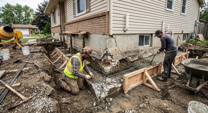 Foundation Repair in Waterford, MI