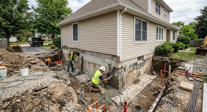 Foundation Restoration in Oxford, MI
