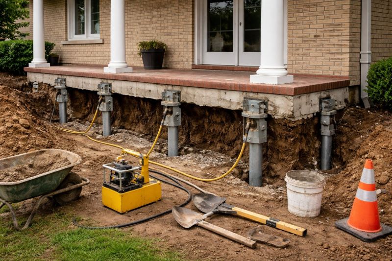Foundation Stabilizing in Almont, MI