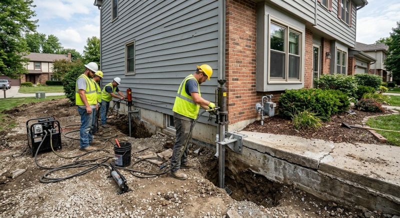 Foundation Stabilizing in Attica, MI