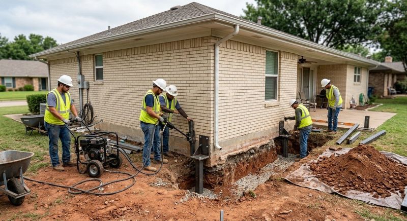 Foundation Stabilizing in Metamora, MI