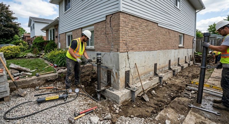 Foundation Stabilizing in Royal Oak, MI