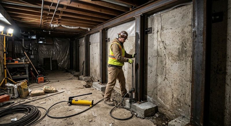Foundation Stabilizing in Royal Oak, MI