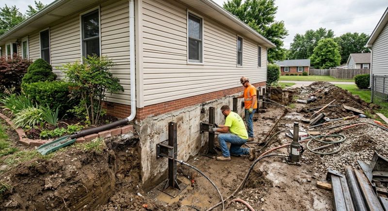 Foundation Stabilizing in White Lake, MI