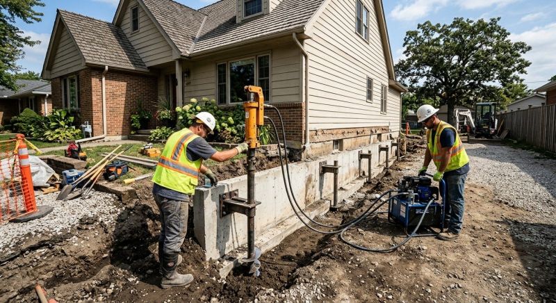 Foundation Strengthening in Oxford, MI