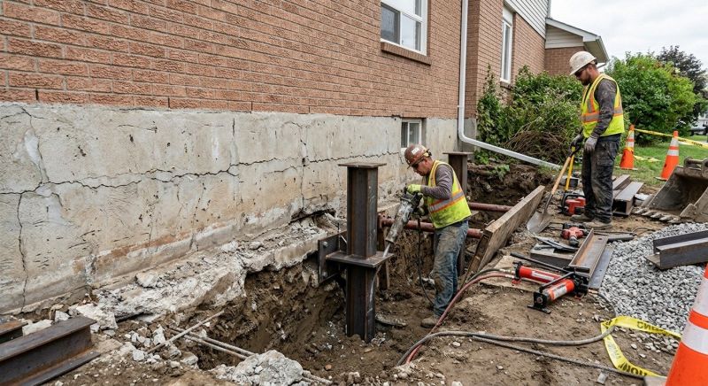 Foundation Structural Repair in Clarkston, MI