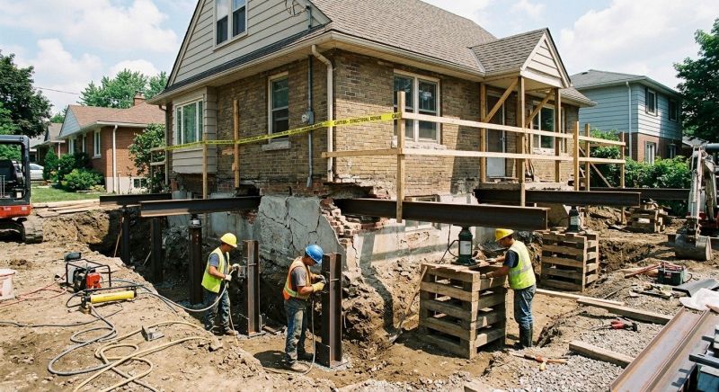 Foundation Structural Repair in Clarkston, MI