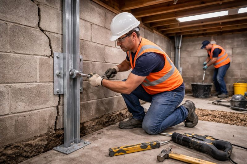 Foundation Structural Repair in Davisburg, MI