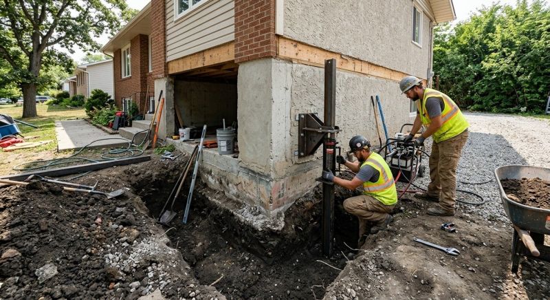Foundation Structural Repair in Dryden, MI